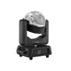 Moving head with rotating mirror half ball, flat mirror and colored LED ring-Bild-4