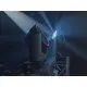 Moving head with rotating mirror half ball, flat mirror and colored LED ring-Bild-12