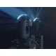 Moving head with rotating mirror half ball, flat mirror and colored LED ring-Bild-15