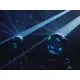 Moving head with rotating mirror half ball, flat mirror and colored LED ring-Bild-20