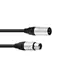 OMNITRONIC Adaptercable XLR(M)/XLR(F) Phase 0.2m bk-Bild-1