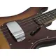 Vintage-style E-Bass mit Blackwood-Griffbrett-Bild-3