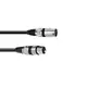 OMNITRONIC XLR Cable 3-pin 0.2m bk-Bild-1