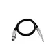 OMNITRONIC Adapter Cable XLR(F)/Jack mono 0.9m bk-Bild-2