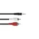 OMNITRONIC Adaptercable 3.5 Jack/2xRCA 1.5m bk-Bild-1