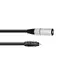 OMNITRONIC Adaptercable RCA/XLR(M) 2m bk-Bild-1