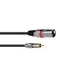 OMNITRONIC Adaptercable RCA/XLR(M) 2m rd-Bild-1