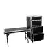 Flightcase with integrated desk and 4 drawers (2 x 7.5 U, 1 x 6 U, 1 x 4 U)-Bild-1
