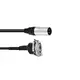 PSSO Patch Cable XLR(M)/XLR(F) S 1m bk-Bild-1