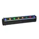 Tiltable LED light effect bar with 8 beams and ambient strip-Bild-1