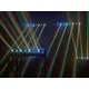 Tiltable LED light effect bar with 8 beams and ambient strip-Bild-16