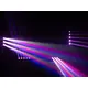 Barre d'effets lumineuse LED inclinable avec 8 Beams et effet stroboscopique-Bild-19