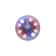 Decorative LED pendant lamp with color change-Bild-2