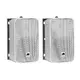 2 enceintes murales d'extérieur 4" et support (IP65), 40 W RMS-Bild-1