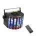 DMX light effect with RG laser (2M), rotating LED derby, twinkle effect, AirW wireless system (2.4 GHz) and RF remote control-Bild-1