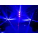 Effetto luce DMX con laser RG (2M), derby a LED rotante, stroboscopio e telecomando IR-Bild-18