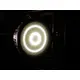 PRO slimline LED strobe with 840 x bianco caldo (WW) LEDs, 16 separately controllable LED rings and switchable frost-Bild-10