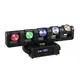 Effect bar with 5 heads, separately controllable (TILT) with RGBW colors-Bild-4