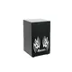 Cajon in black with white tribal design-Bild-1