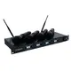 4-channel UHF multifrequency wireless microphone system-Bild-1