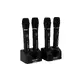 4-channel UHF multifrequency wireless microphone system-Bild-2