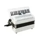 DIMAVERY Accordion 34K 72B, white-Bild-2