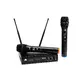 License-free 2-channel microphone system (UHF 863 - 865 MHz, UHF 823 - 832 MHz) with auto sync, incl. rack kit-Bild-1