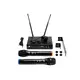 License-free 2-channel microphone system (UHF 863 - 865 MHz, UHF 823 - 832 MHz) with auto sync, incl. rack kit-Bild-5