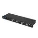 Splitter Power e DMX RDM 1 in/4 out per montaggio su rack-Bild-4