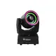 Narrow angled spotlight with 3 hypno rings, 30 W LED, gobo and color wheel-Bild-1