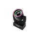 Narrow angled spotlight with 3 hypno rings, 30 W LED, gobo and color wheel-Bild-4