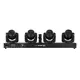 LED lighting system with 4 individually controllable 60 W moving heads with flower effect in RGBW-Bild-4