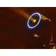Kompakter Moving-Head-Spot mit Farbrad, statischem Goborad, Flower-Effekt und Hypno-Ring-Bild-9