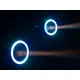 LED moving head beam with hypno ring, color wheel, static gobo wheel, prism and focus-Bild-14