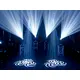 LED moving head hybrid spot/wash with rotating gobos, color wheel, prism and QuickDMX port-Bild-15