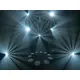 Scanner mit 100-W-LED, rotierenden Gobos, 3-Facetten-Prisma, Farbrad und Motorfokus-Bild-40
