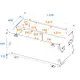 Flightcase with castors for LCD screens up to 152 cm (60")-Bild-6