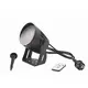 Weather-proof LED spotlight (IP65) with 18 W LED, incl. IR remote control, frost filter & ground stake-Bild-6