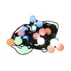 Wetterfeste Party-Lichterkette mit 20 bunten LED-Lampen-Bild-3