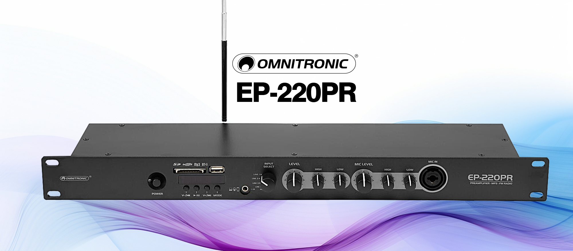 OMNITRONIC EP-220PR title image