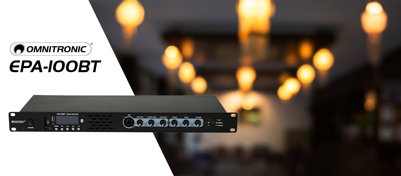 OMNITRONIC EPA-100BT title image