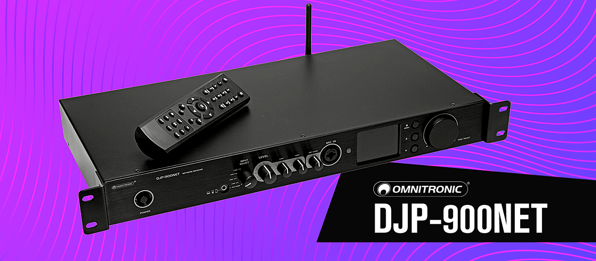 OMNITRONIC DJP-900NET Page de couverture