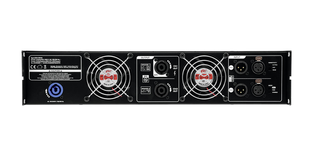 PSSO DDA-3500 connections