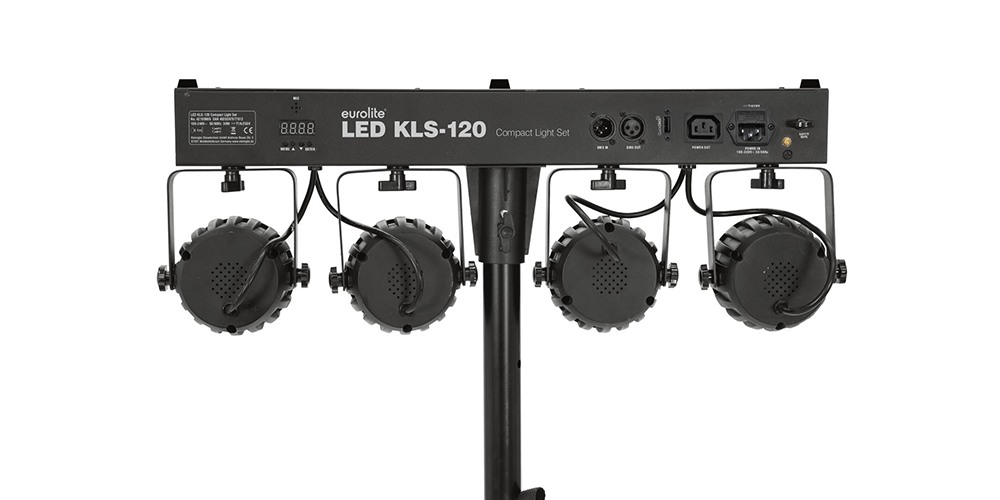 EUROLITE LED KLS-120 Compact Light Set connections