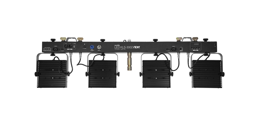 EUROLITE LED KLS-3002 Next Kit d'éclairage compact Connecteurs