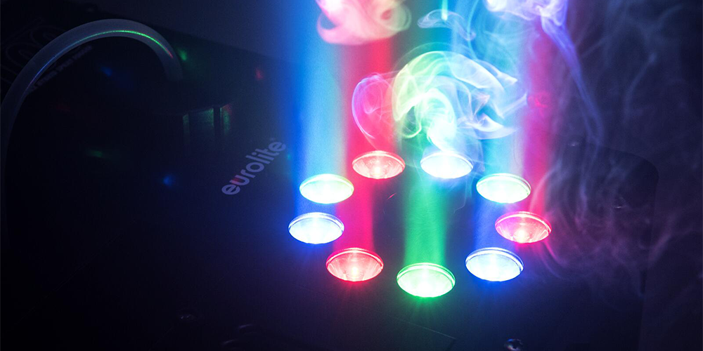 EUROLITE NSF-100 LED DMX Hybrid Spray Fogger effect image