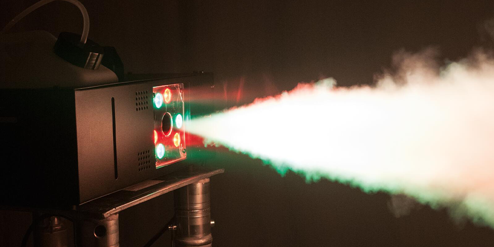 EUROLITE NSF-250 LED DMX Hybrid Spray Fogger effect image