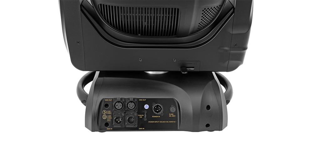 FUTURELIGHT DMH-640 Anschlüsse