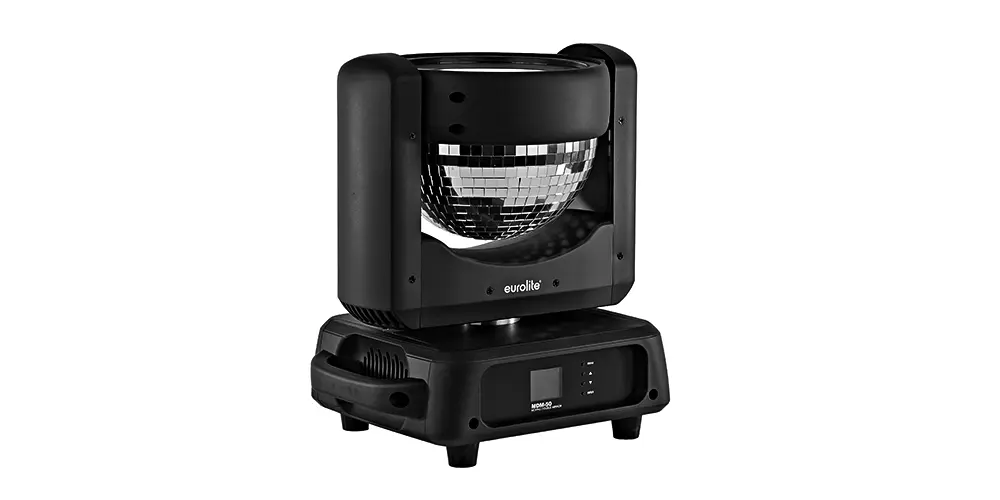 Vue de face de l’EUROLITE MDM-50 Moving Double Mirror